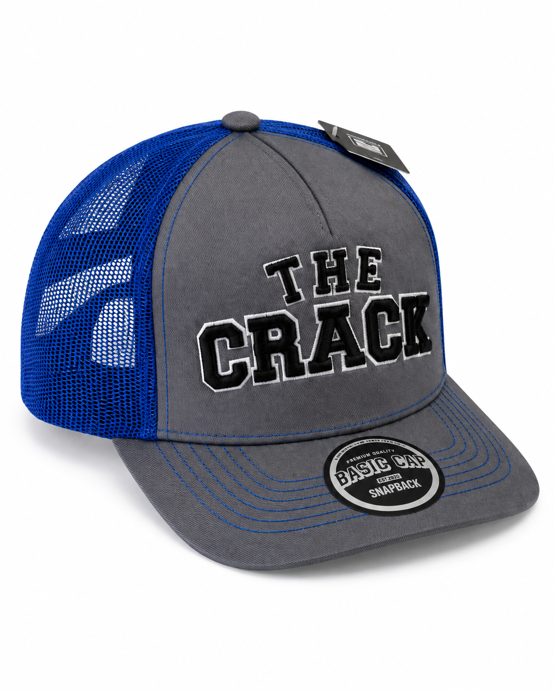 THE CRACK SPORT – GREY & BLUE