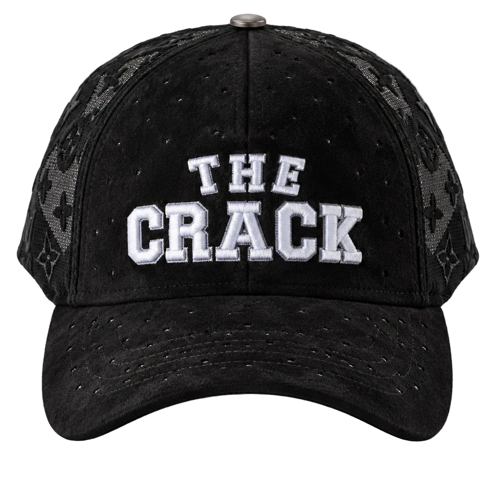 THE CRACK LUXURY – BLACK / WHITE EMBROIDERY